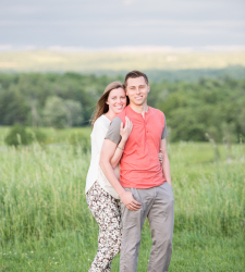 engagement photo saratoga ny