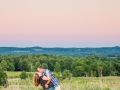 sunset engagement albany ny