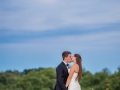 wedding photographer albany ny - couple kissing under moon