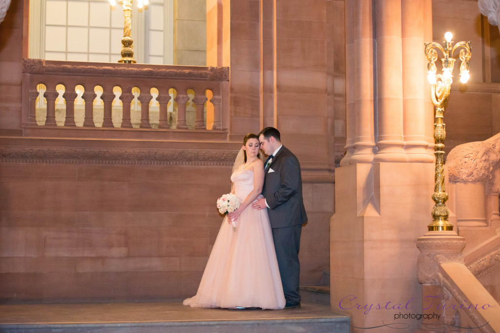 capitol building in albany ny wedding photo