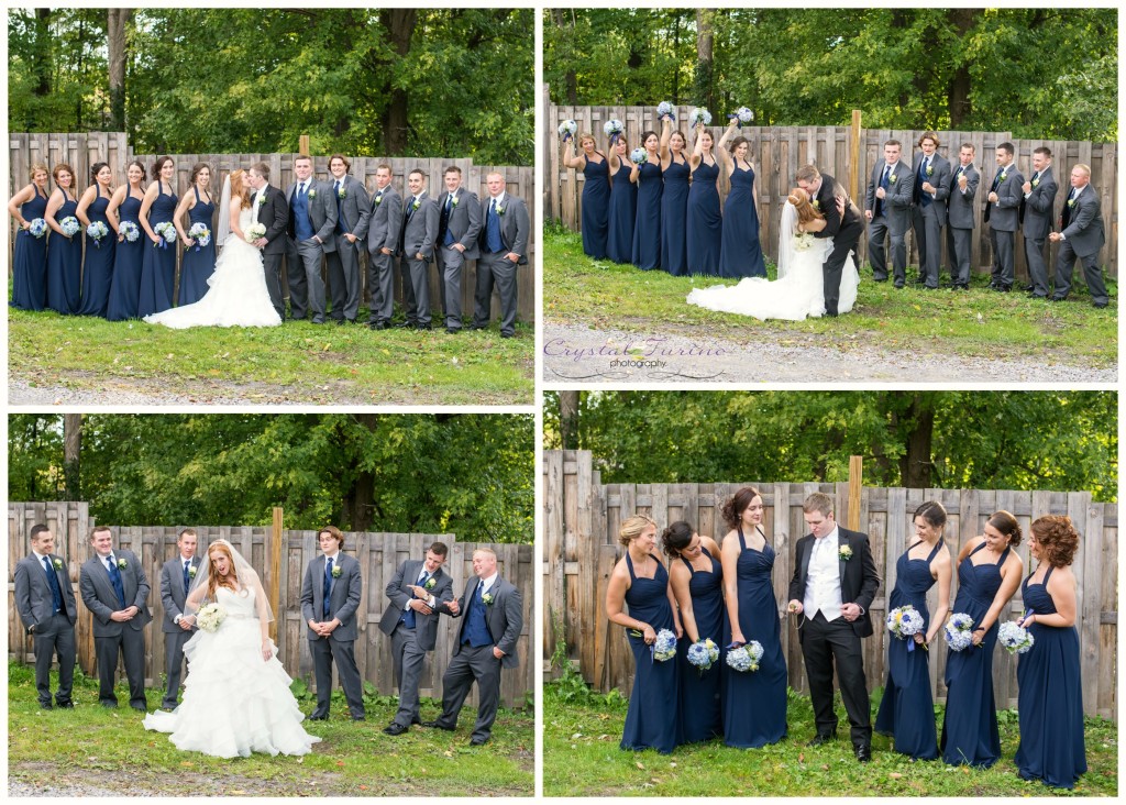 bridal party photo