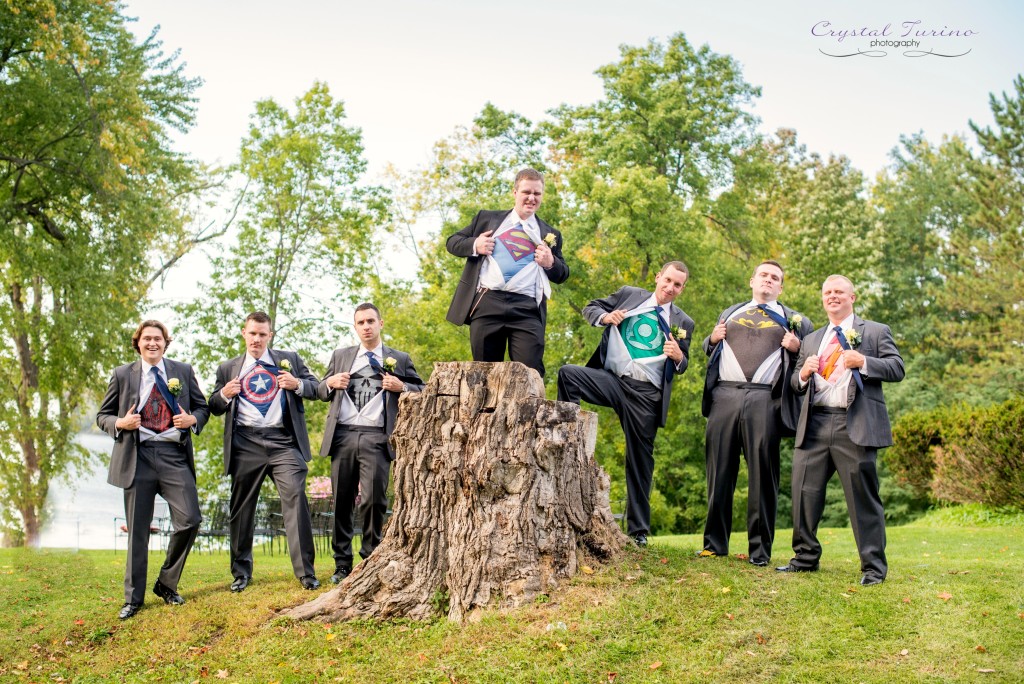 super hero groomsmen